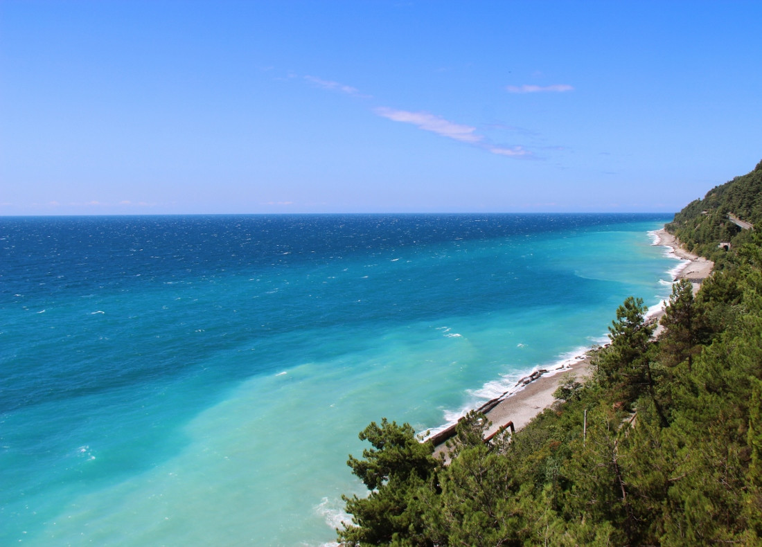 Побережье Гагры – фотографии Абхазии