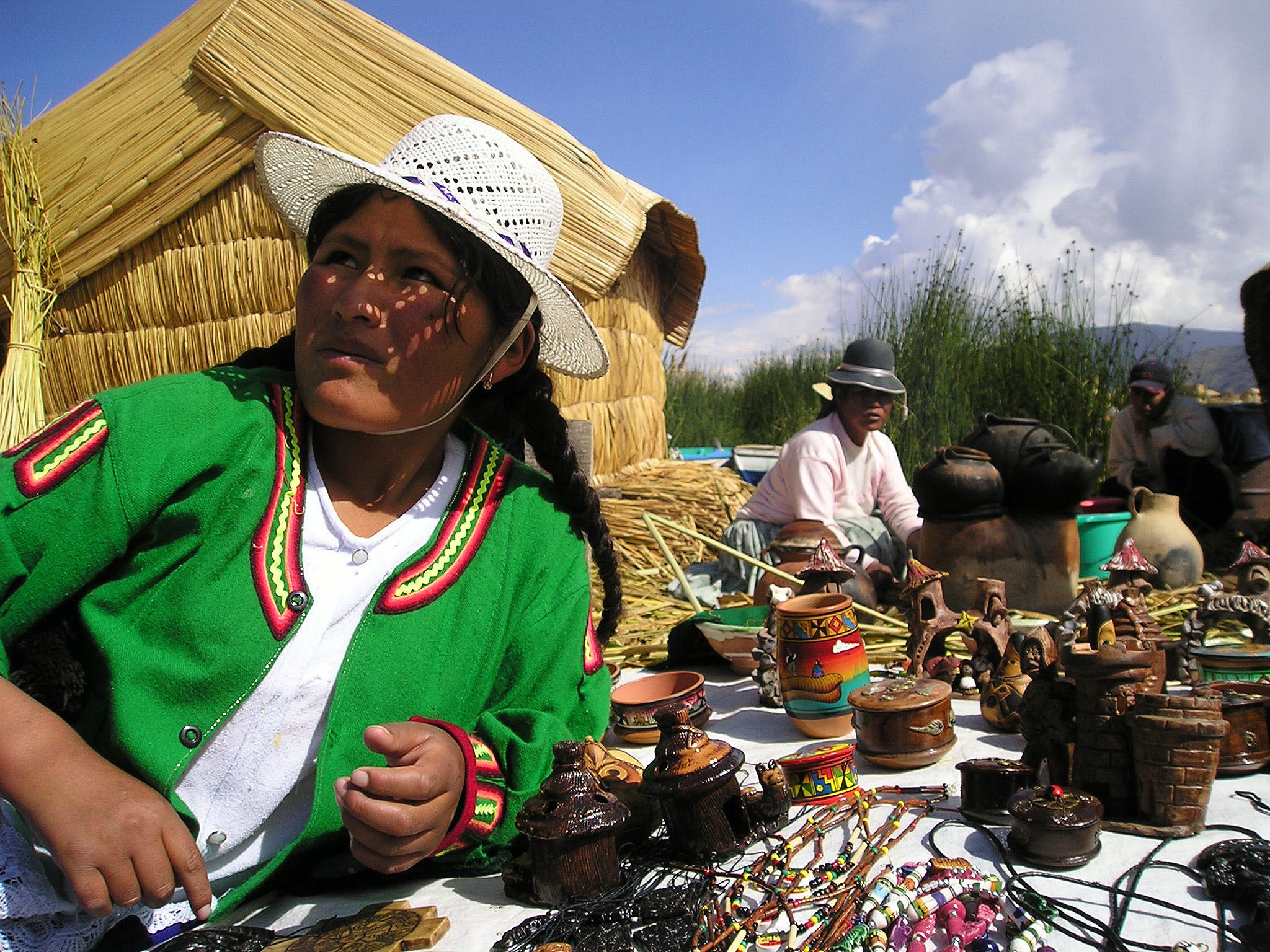 Индейцы Урос на озере Титикака – фотографии Перу