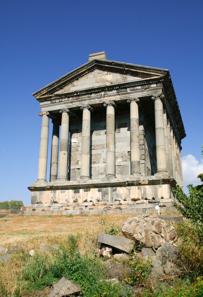 Heathen Temple In Garni I century – фотографии Армении