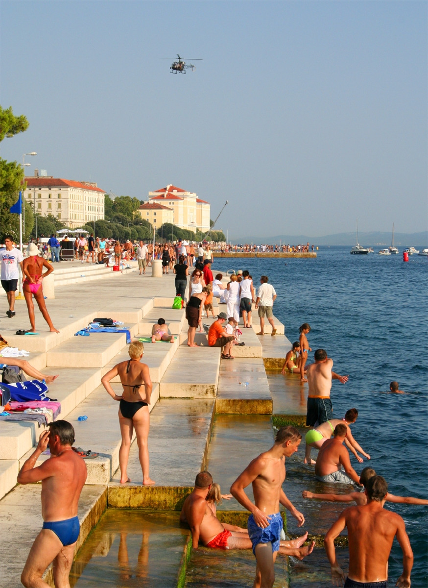 Люди в Задаре, Хорватия. Фото 7 – фотографии Хорватии