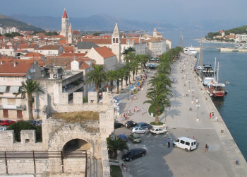 Набережная в Трогире, Хорватия. Фото 33 – фотографии Хорватии