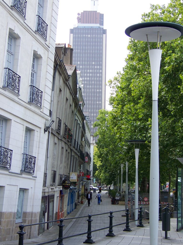 Улица в Нанте, Франция. Фото 2 – фотографии Франции