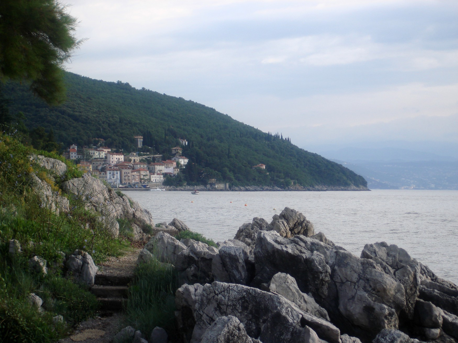 Море в Мощеничка-Драга, Хорватия. Фото 25 – фотографии Хорватии