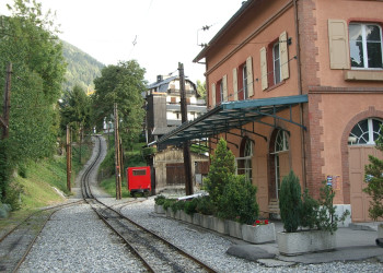 Вокзал в Сент-Жерве, Франция – фотографии Франции