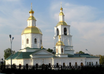 Храм в Серафимо-Дивеевском монастыре, Россия. Фото 10 – фотографии России