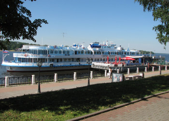 Набережная в Костроме. Фото 3 – фотографии России