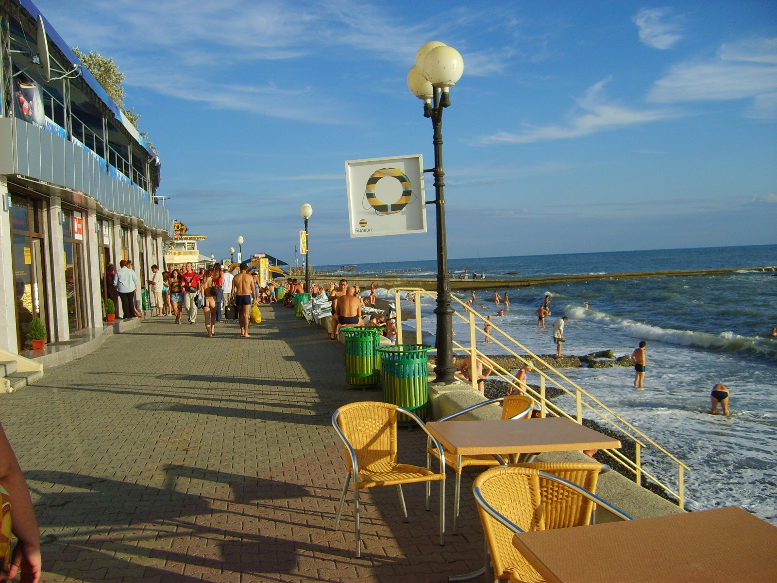 Набережная в Сочи – фотографии России