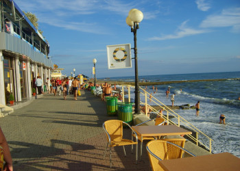 Набережная в Сочи – фотографии России