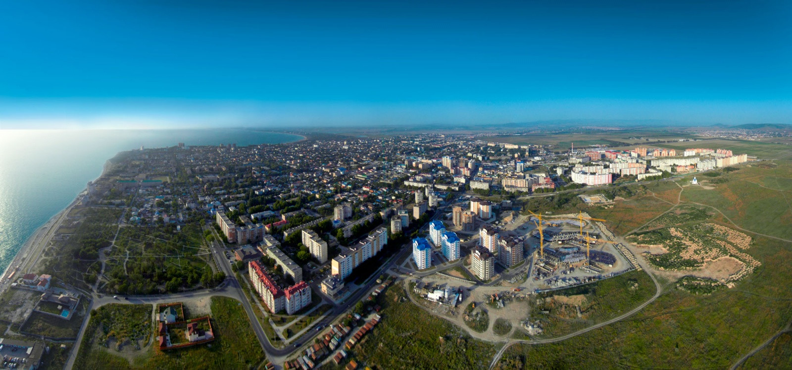 Анапа с высоты птичьего полёта – фотографии России