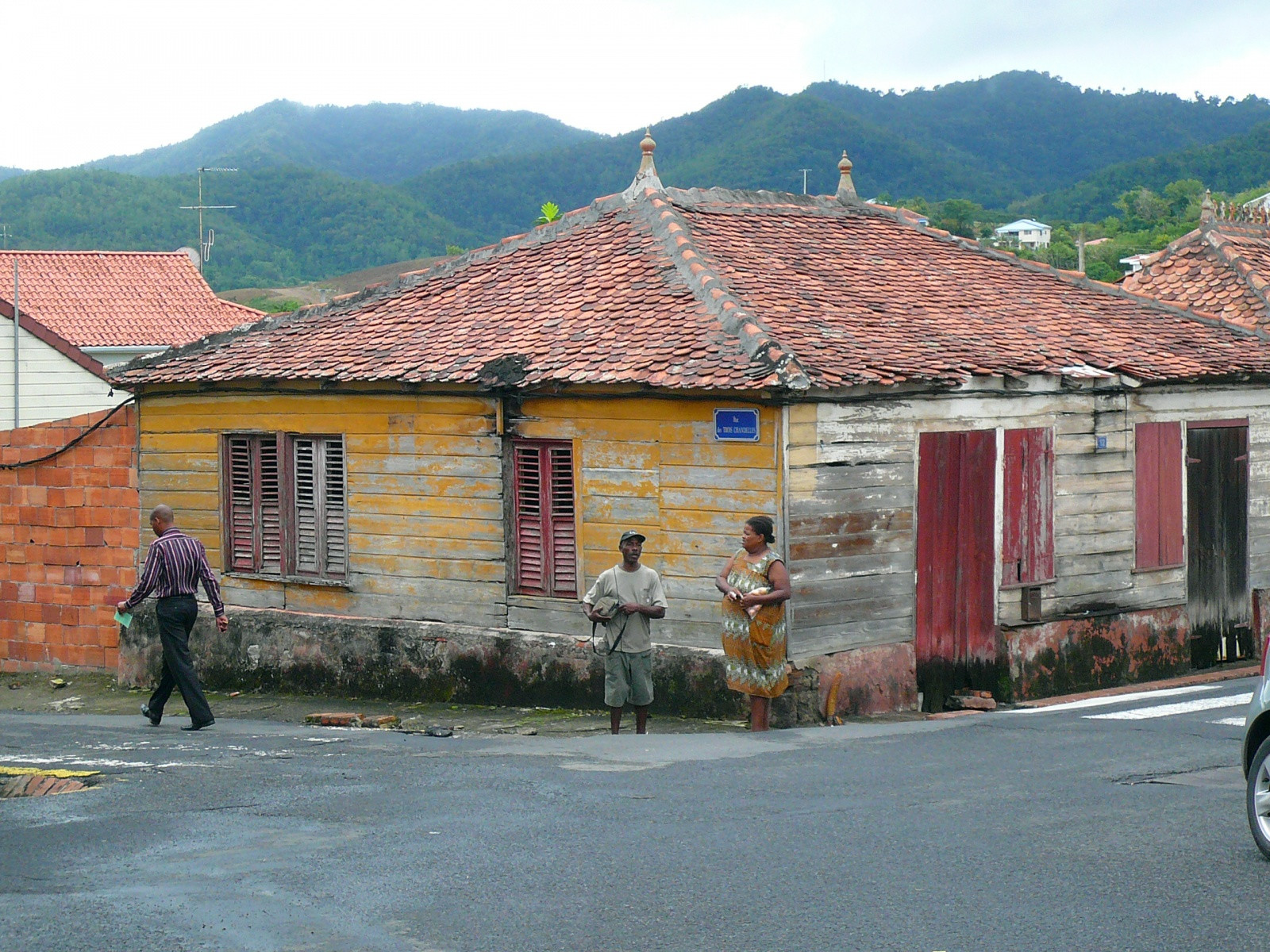 Местные жители в Ле-Труа-Иле – фотографии Мартиники