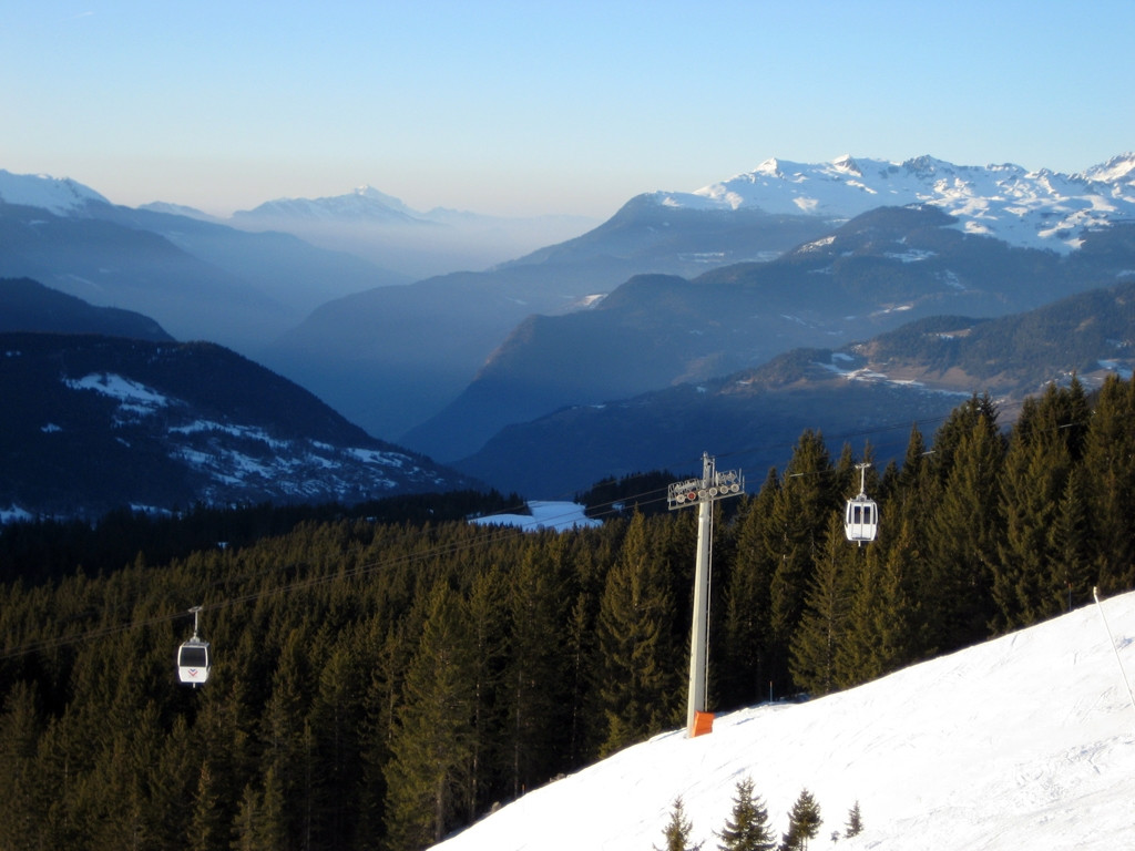 Подьёмник в Мерибель, Франция. Фото 3 – фотографии Франции