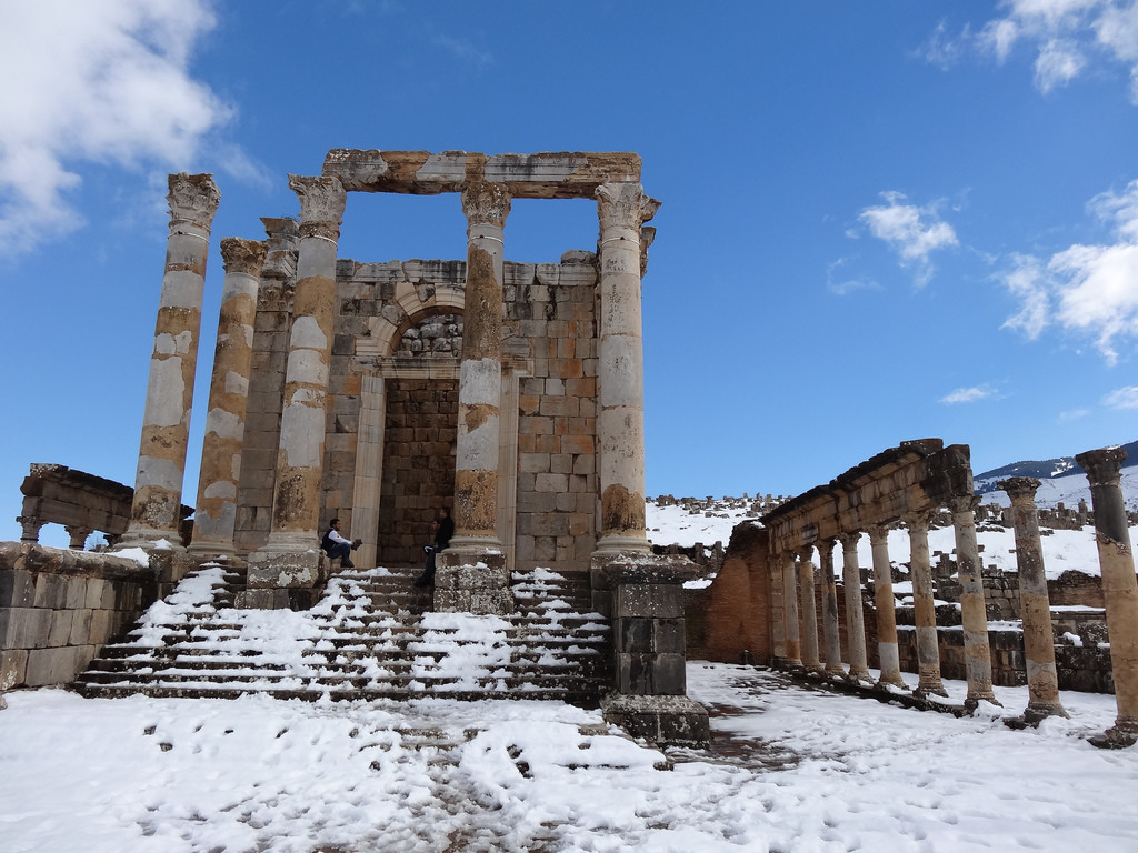 Развалины Джемила в Алжире – фотографии Алжира