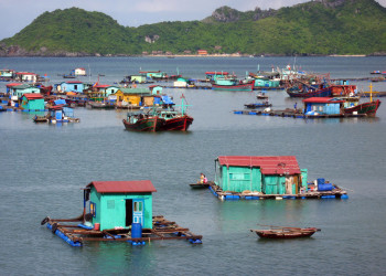 Остров Катба (Cát Bà) в заливе Халонг – фотографии Вьетнама