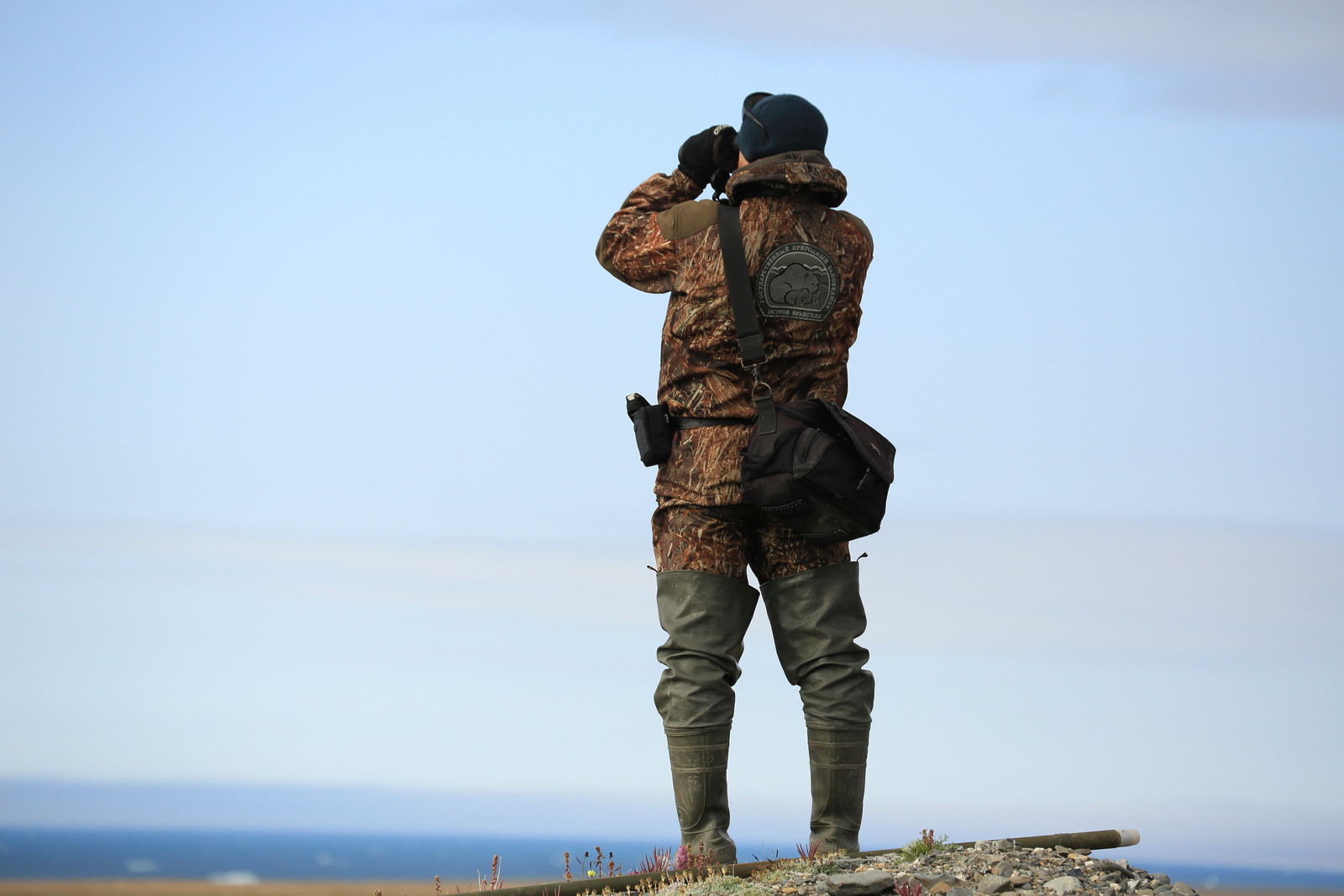 Смотритель заповедника на острове Врангеля на Чукотке – фотографии России