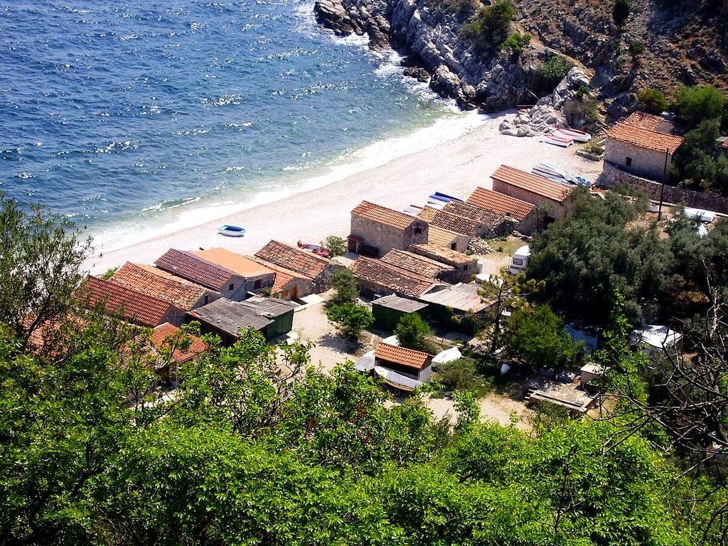 Пляж в Бели, Хорватия – фотографии Хорватии