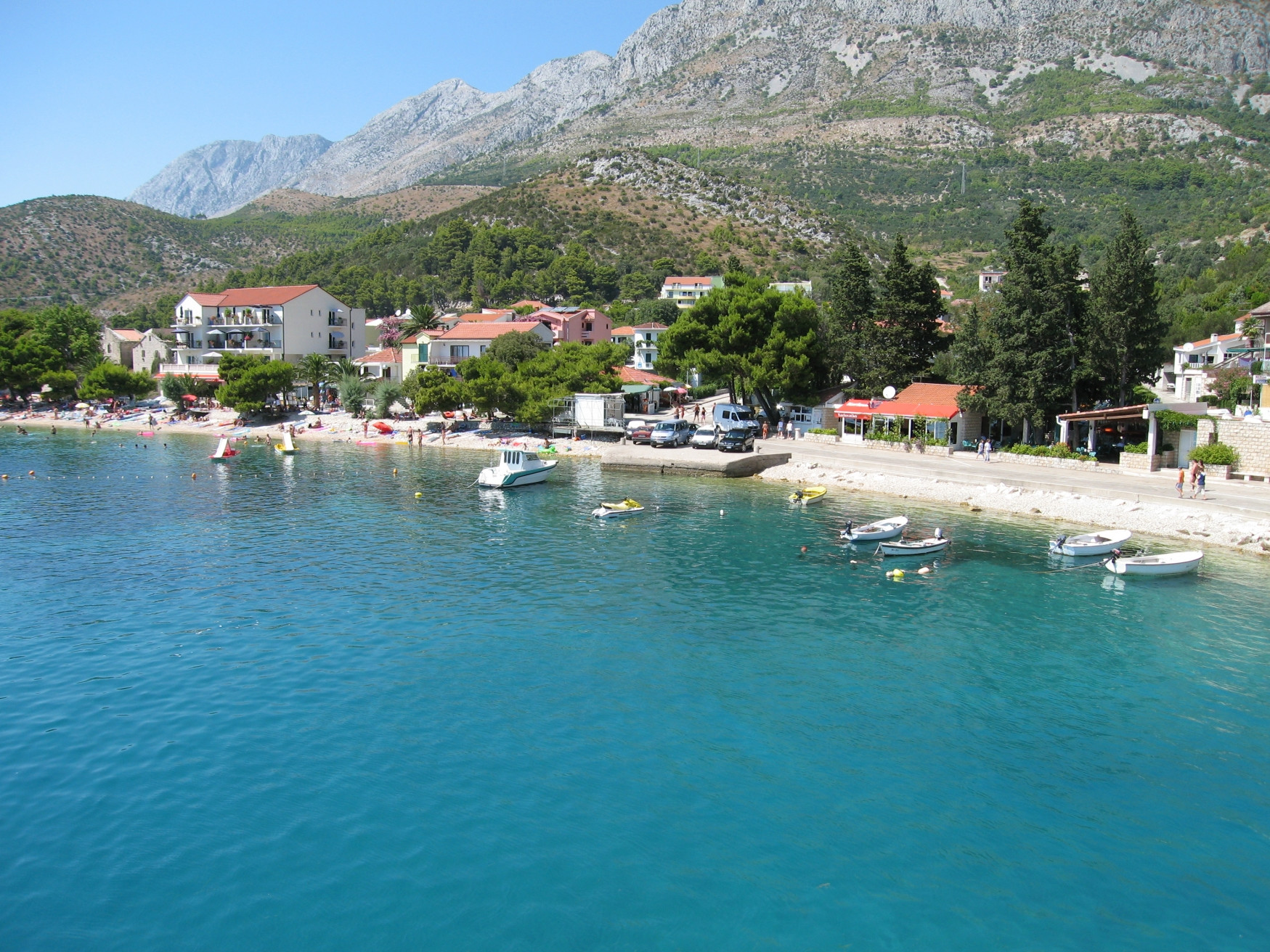 Набережная в Дрвеник, Хорватия. Фото 1 – фотографии Хорватии