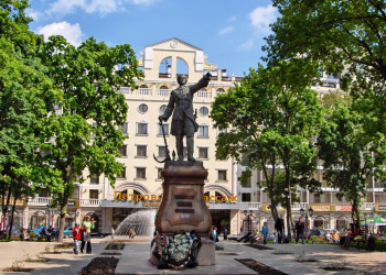 Памятник Петру I в Воронеже – фотографии России