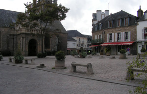 Площадь в Карнаке, Франция – фотографии Франции