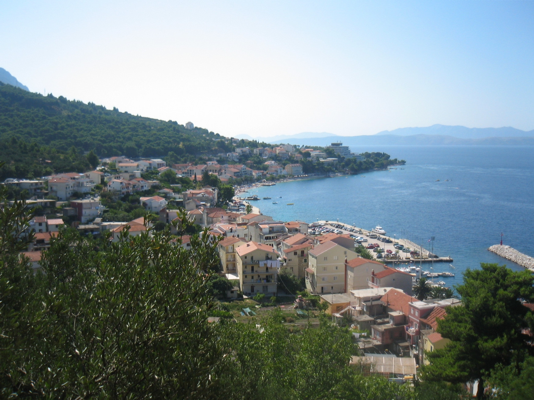 Дома в Подгора, Хорватия – фотографии Хорватии