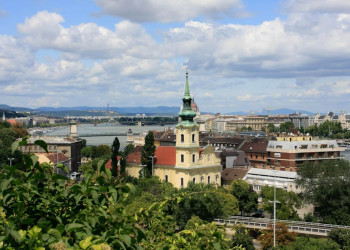 Панорамный вид города Будапешт, Венгрия – фотографии Венгрии