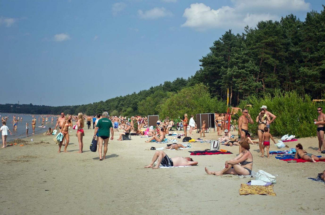 Пляж Пирита, Таллин, Эстония – фотографии Эстонии