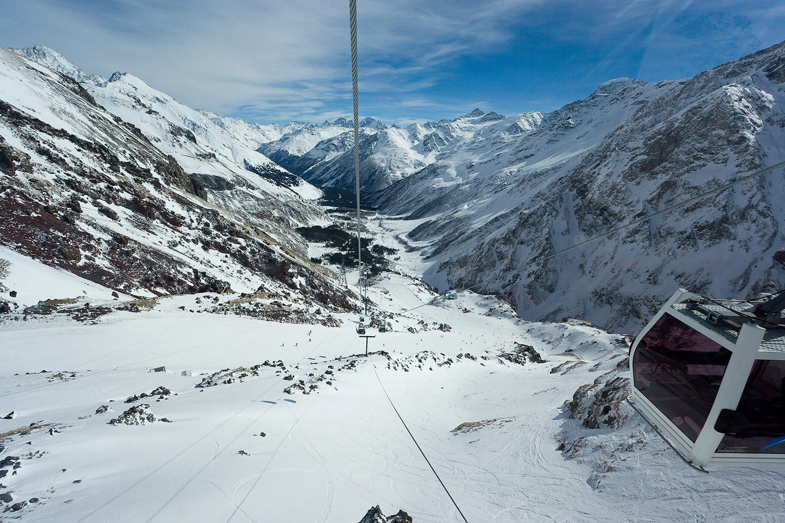 Вид с канатки, Россия. Фото 1 – фотографии России