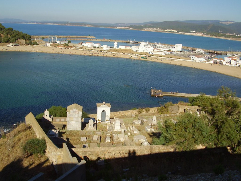 Панорамный вид острова Табарка, Северный Тунис – фотографии Туниса