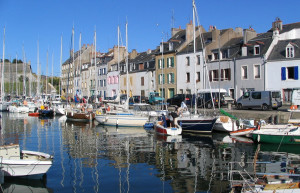 Набережная в Ле-Пале, Франция – фотографии Франции