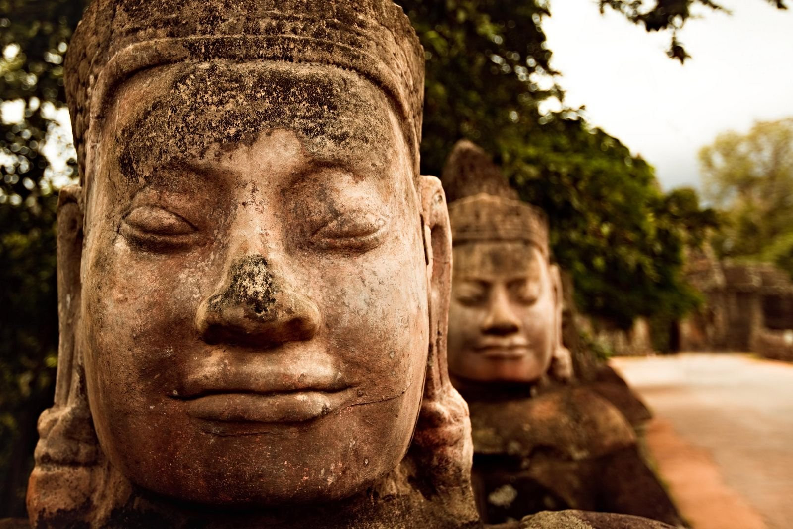Храм Байон в Ангкор-Том (Angkor Thom) – фотографии Камбоджи