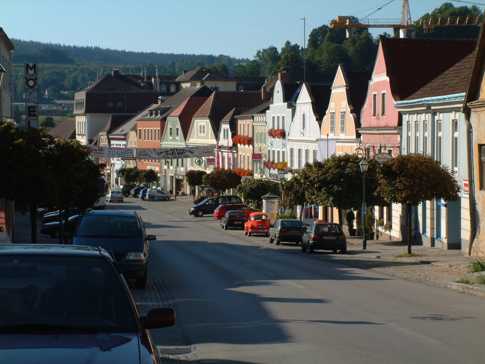 Цветль (Zwettl) – небольшой городок на севере Австрии – фотографии Австрии