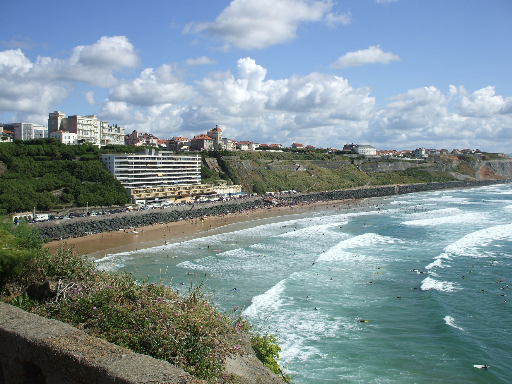 Набережная в Биаррице, Франция. Фото 7 – фотографии Франции