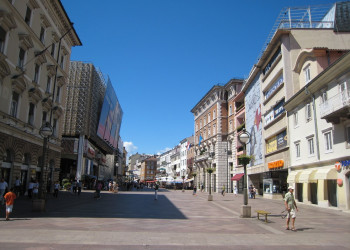 Улица в Риека, Хорватия – фотографии Хорватии