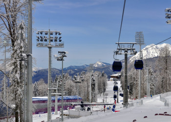 Горнолыжный курорт в Газпроме в Сочи. Фото 3 – фотографии России