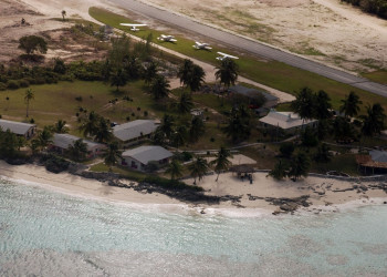 Панорамный вид  острова  Крукед  Айленд, Багамские острова – фотографии Багамских островов