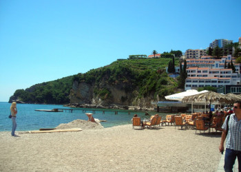 Пляж в Будва, Черногория. Фото 20 – фотографии Черногории