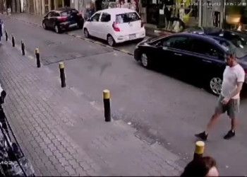 Улицы во время взрыва в Бейруте в порту – видео Ливана