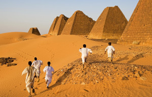 Пирамиды Мероэ 10 – фотографии Судана