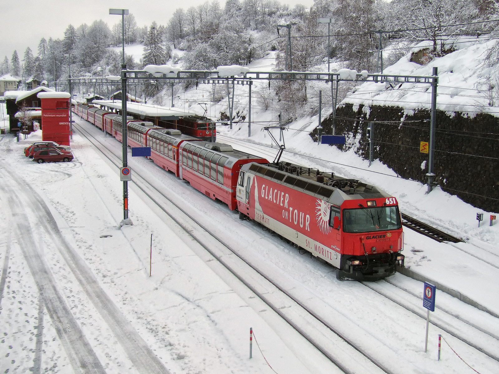Ретийская железная дорога (Rhätische Bahn). Фото 10 – фотографии Швейцарии