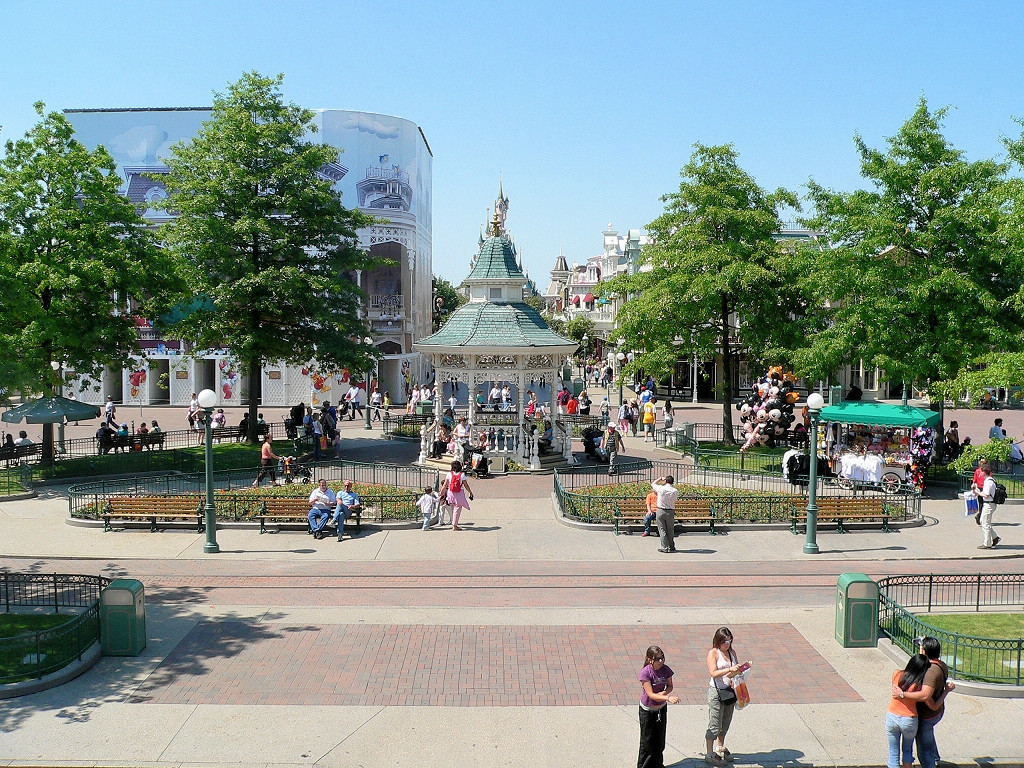 Парк в Диснейленде, Франция. Фото 7 – фотографии Франции