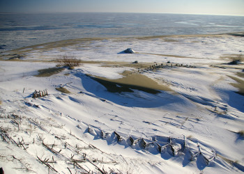 Куршская коса зимой – фотографии России
