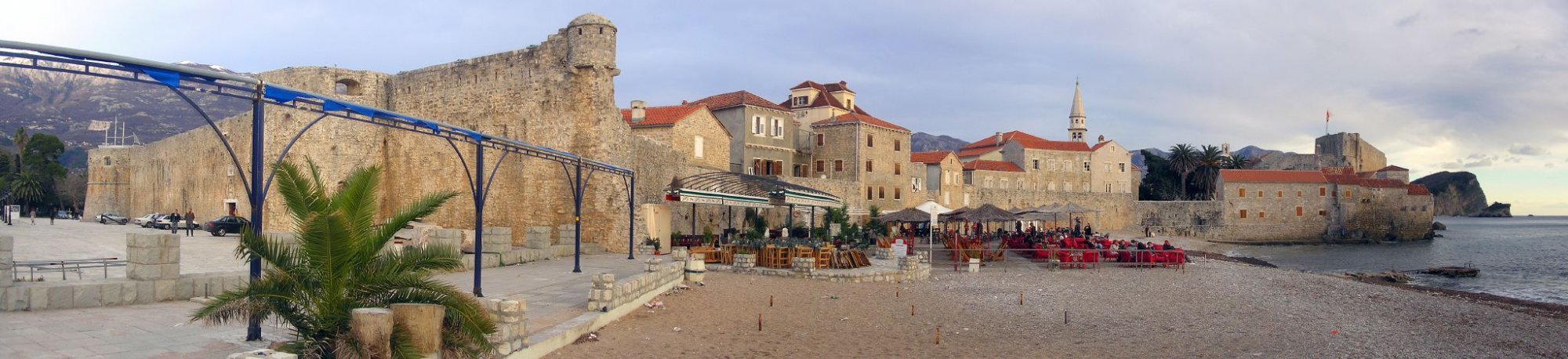 Пляж в Будва, Черногория. Фото 24 – фотографии Черногории