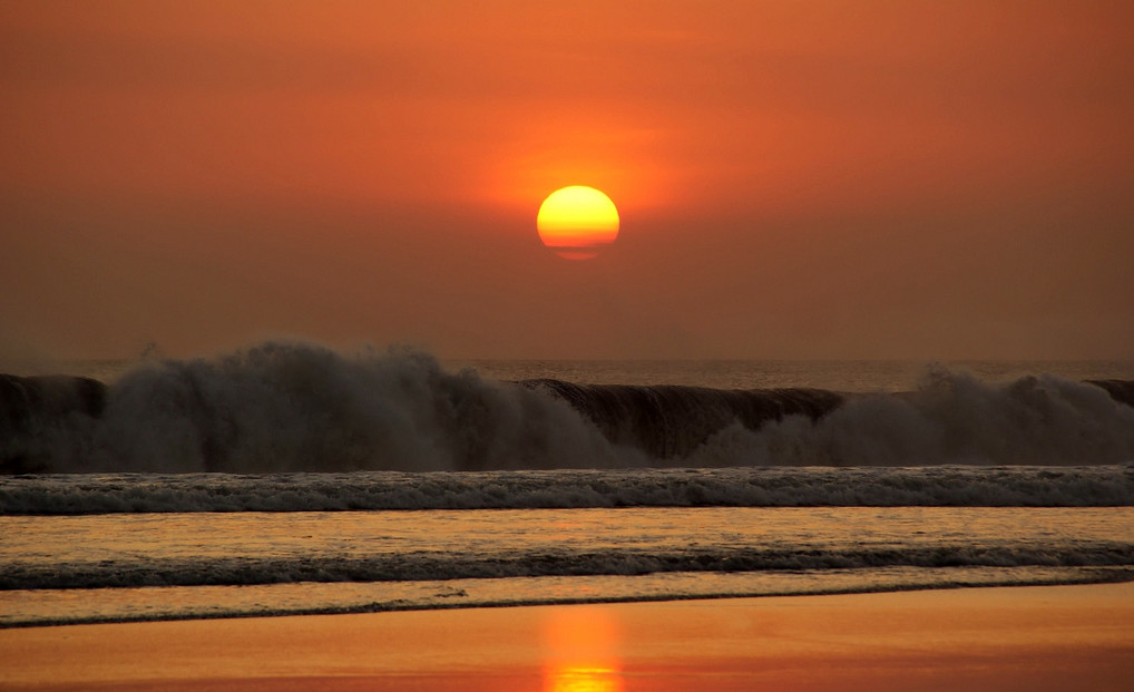 Закат на побережье Бали – фотографии Индонезии