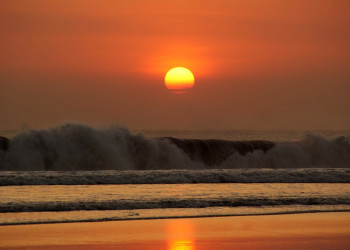 Закат на побережье Бали – фотографии Индонезии