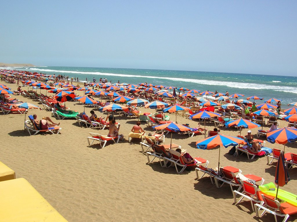 Плайя-дель-Инглес, Маспаломас Коста-Канария, Гран-Канария остров, Канарские острова, фото № 31126 – фотографии Канарских островов