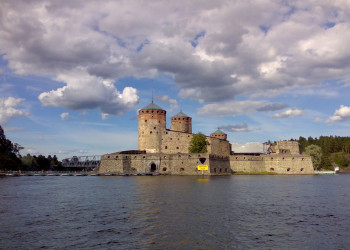 Крепость Олавинлинна – фотографии Финляндии