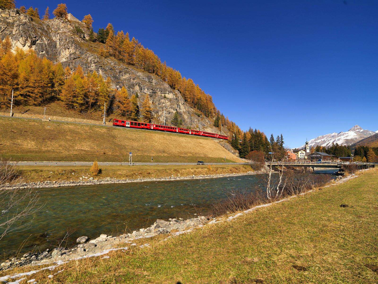 Ретийская железная дорога (Rhätische Bahn). Фото 5 – фотографии Швейцарии