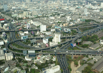 Панорамный вид Бангкока, Тайланд – фотографии Таиланда