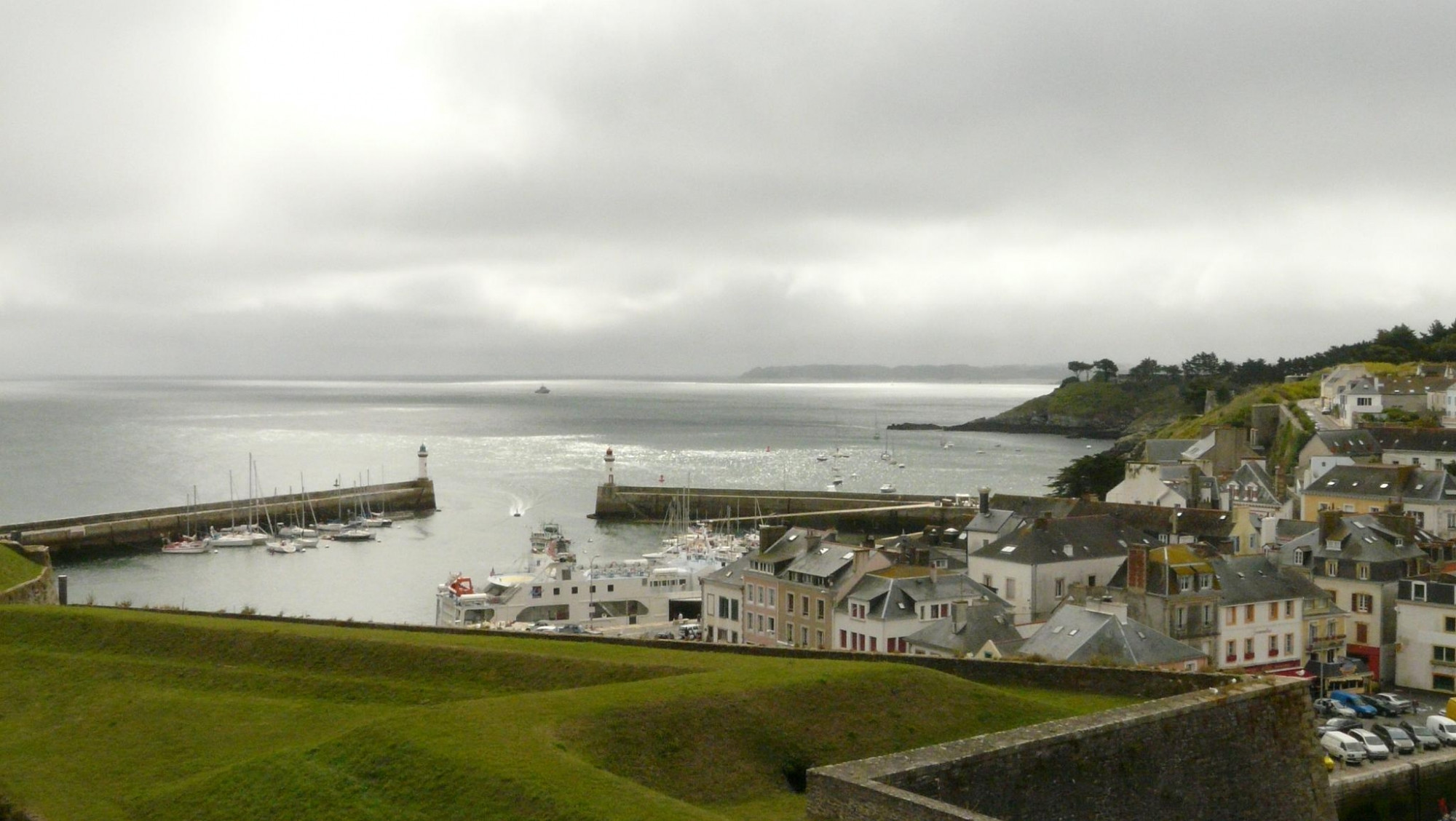 Море в Ле-Пале, Франция – фотографии Франции