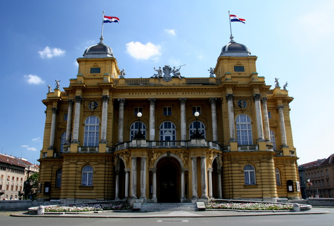 Театр в Загребе, Хорватия. Фото 3 – фотографии Хорватии