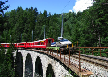 Ретийская железная дорога в Швейцарии. Фото 5 – фотографии Швейцарии